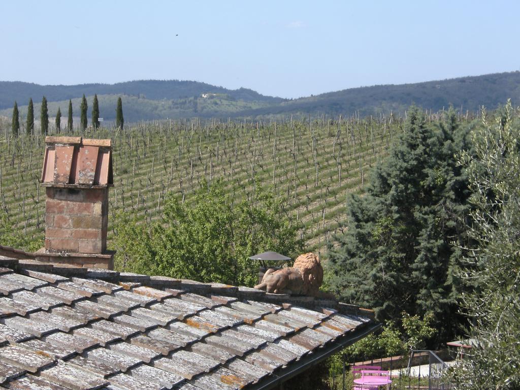 Casa Lucia In Chianti Bed & Breakfast Vagliagli Dış mekan fotoğraf