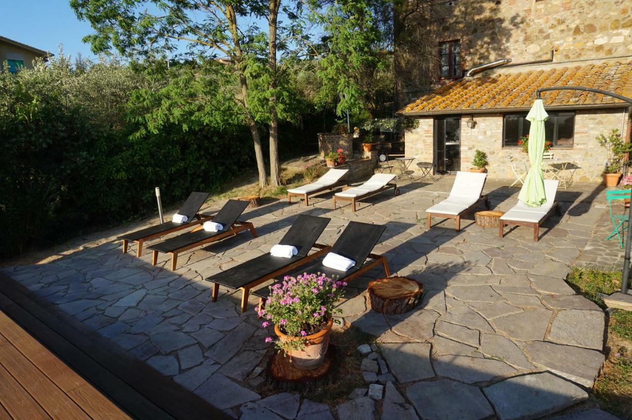 Casa Lucia In Chianti Bed & Breakfast Vagliagli Dış mekan fotoğraf