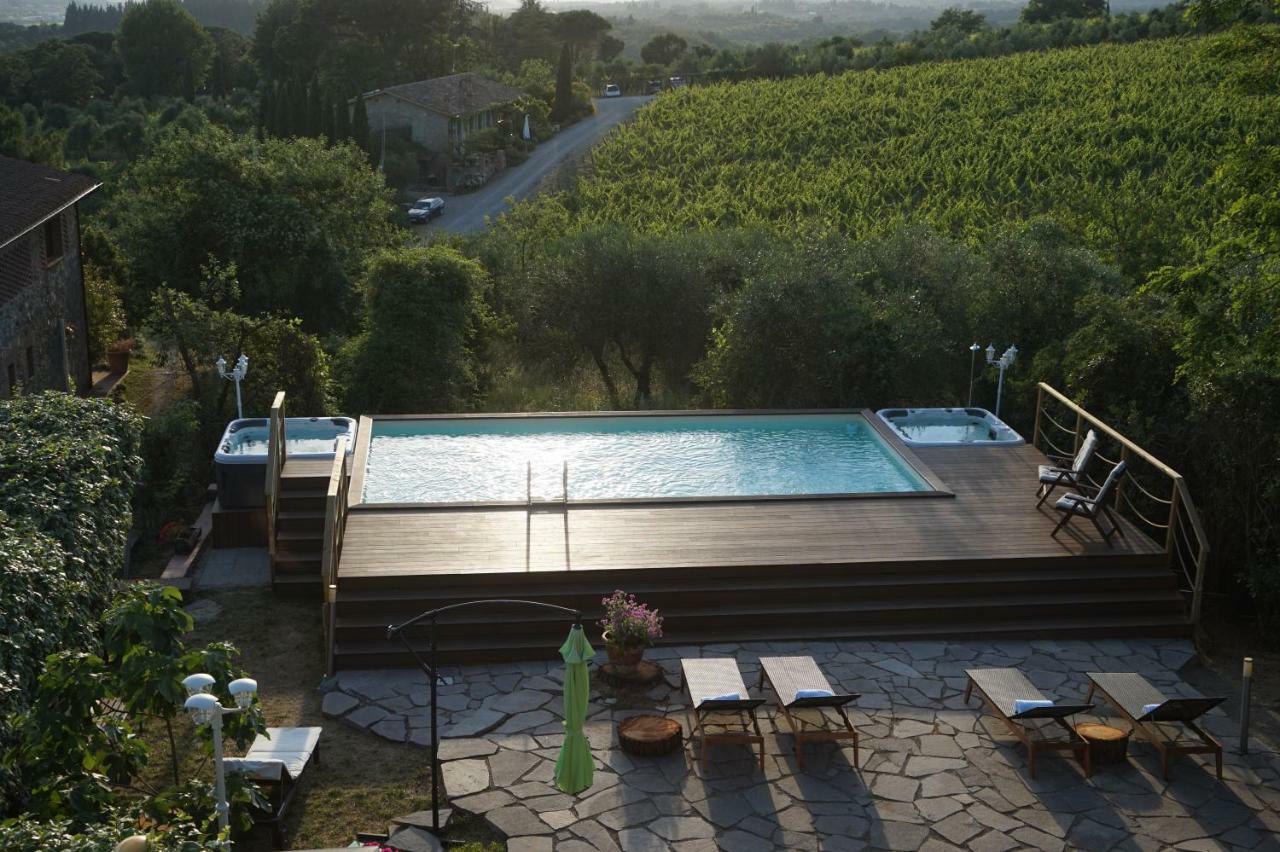 Casa Lucia In Chianti Bed & Breakfast Vagliagli Dış mekan fotoğraf